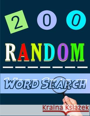 200 Random Word Search Deeasy Books 9789976308082 Publisher - książka