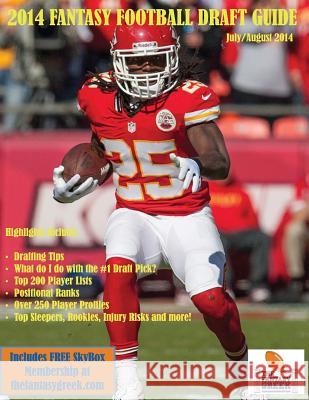 2014 Fantasy Football Draft Guide James Saranteas 9780692252598 Fantasy Greek - książka