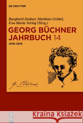 2016-2019 Georg B Burghard Dedner Matthias Gr 9783110694888 de Gruyter - książka