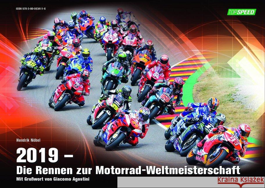 2019 - Die Rennen zur Motorrad-Weltmeisterschaft : Die wichtigsten Details der 19 ausgetragenen Grand Prix Nöbel, Hendrik 9783000634116 Top Speed - książka