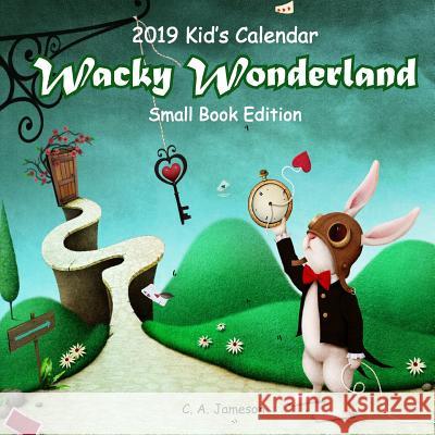 2019 Kid's Calendar: Wacky Wonderland Small Book Edition C. a. Jameson 9781726458214 Createspace Independent Publishing Platform - książka