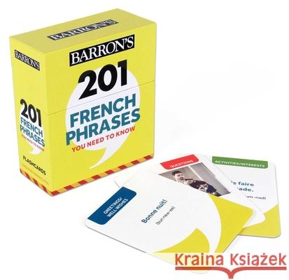 201 French Phrases You Need to Know Flashcards Theodore Kendris 9781506261973 Barrons Educational Series - książka