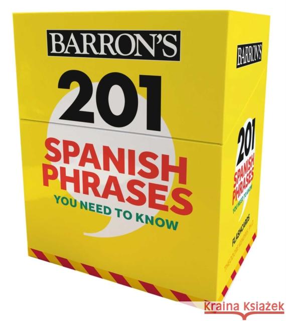 201 Spanish Phrases You Need to Know Flashcards Theodore Kendris 9781506261959 Barrons Educational Series - książka