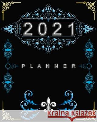 2021 Monthly Planner: Planner with Tabs Includes Notebook Pages, Contacts, Password & Birthday Log Bachheimer, Gabriel 9781034065654 Blurb - książka