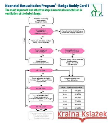 2021 Nrp Badge Buddy Card Set of 2 Cards (Individual Set) 8th Ed. American Academy of Pediatrics           American Heart Association 9781610025331 American Academy of Pediatrics - książka