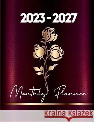 2023-2027 Monthly Planner for Women: 5 Years Pocket Organizer with Elegant Cover for Women Aiden Norwood 9798889518839 Notion Press - książka
