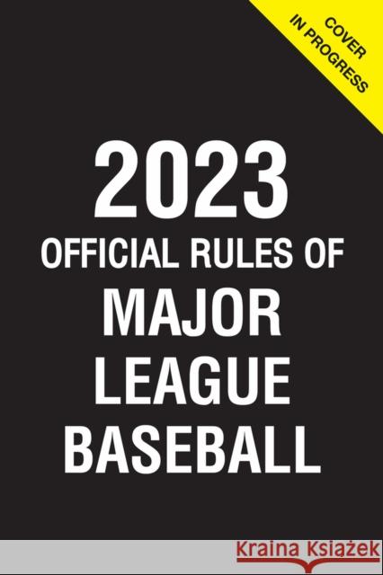2023 Official Rules of Major League Baseball  9781637272848 Triumph Books - książka