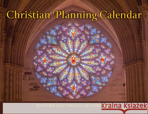 2024 Christian Planning Calendar Church Publishing 9781640656123 Morehouse Church Supplies - książka