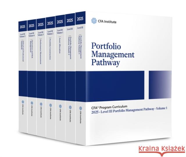 2025 Cfa Program Curriculum Level 3 Portfolio Management Box Set Cfa Institute 9781961409538 Wiley - książka