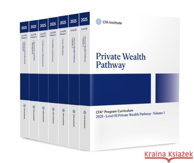 2025 Cfa Program Curriculum Level 3 Private Wealth Box Set Cfa Institute 9781961409699 Wiley - książka