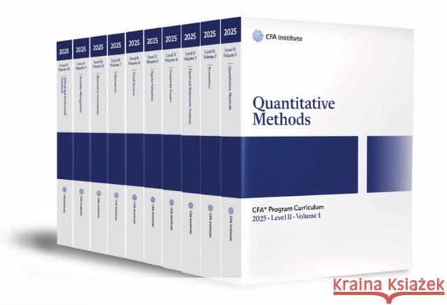 2025 Cfa Program Curriculum Level II Box Set Cfa Institute 9781961409200 Wiley - książka