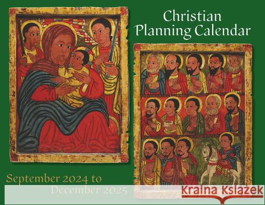 2025 Christian Planning Calendar: September 2024 Through December 2025 Church Publishing 9781640656895 Church Publishing - książka