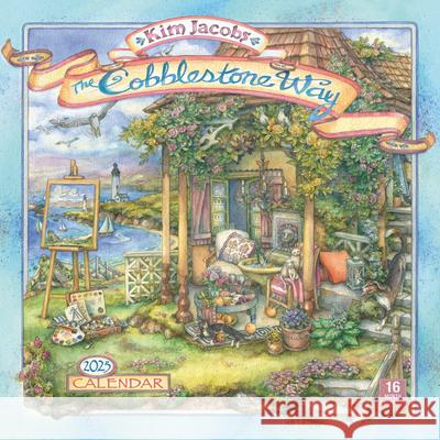 2025 Cobblestone Way-- Kim Jacobs Wall Calendar Kim Jacobs 9781531939724 Sellers Publishing - książka