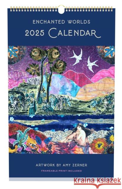 2025 Enchanted Worlds Poster Wall Calendar Insights 9798886637038 Insights - książka