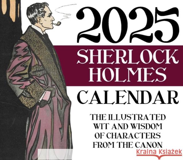 2025 Sherlock Holmes Page A Day Calendar Richard Ryan 9781804245262 MX Publishing - książka