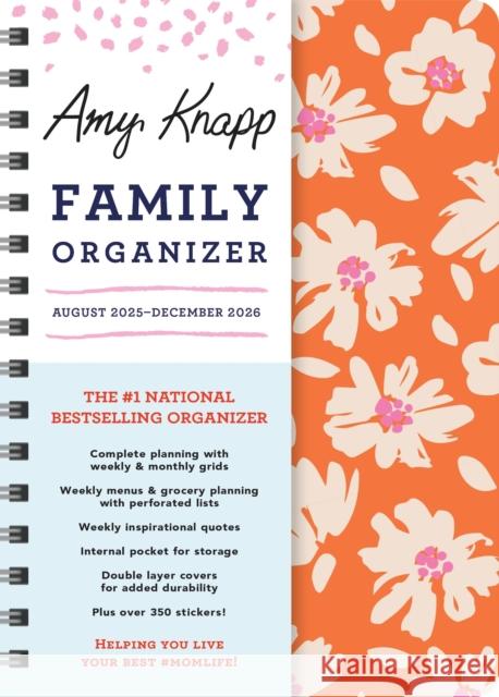2026 Amy Knapp's Family Organizer Amy Knapp 9781728292212 Sourcebooks Plus - książka
