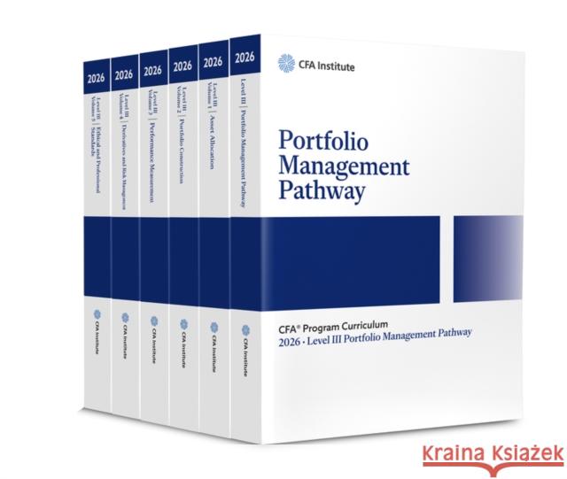 2026 Cfa Level III, Portfolio Management Pathway Box Set CFA Institute 9781394360659 Wiley - książka