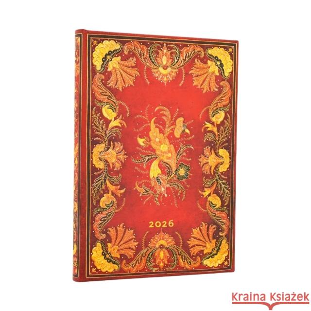 2026 Fiammetta Midi 12-month Horizontal Hardcover Flexi Dayplanner 2026 (Elastic Band Closure) Paperblanks 9780349707570 Little, Brown Book Group - książka