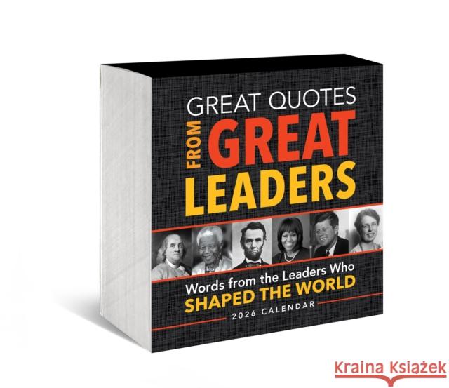2026 Great Quotes From Great Leaders Boxed Calendar Sourcebooks 9781464229640 Sourcebooks Plus - książka