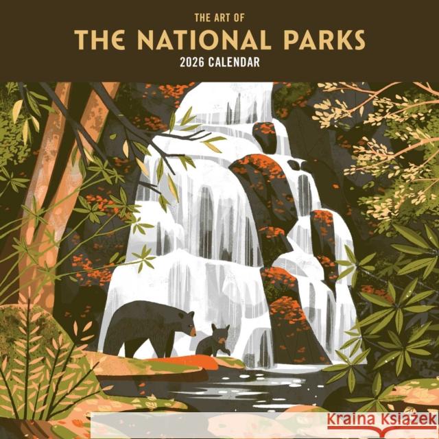 2026 The Art of the National Parks Wall Calendar Fifty-Nine Parks 9798887621272 Insight Editions - książka