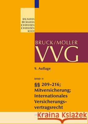 209-216 (Schlussvorschriften) Horst Baumann 9783899495256 Walter de Gruyter - książka