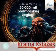 20 000 mil podmorskiej żeglugi audiobook Juliusz Verne 9788366044418 QES Agency - książka