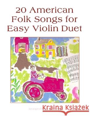 20 American Folk Songs for Easy Violin Duet Mark Phillips 9798483650393 Independently Published - książka