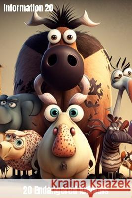 20 Endangered Animals Ryan Hutchison   9798394536472 Independently Published - książka