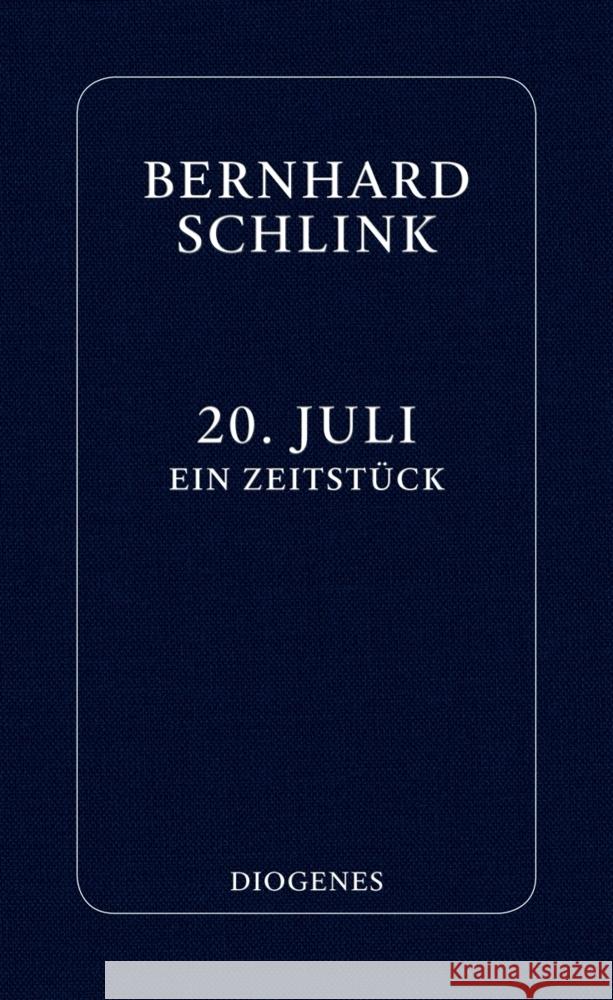 20. Juli Schlink, Bernhard 9783257071603 Diogenes - książka