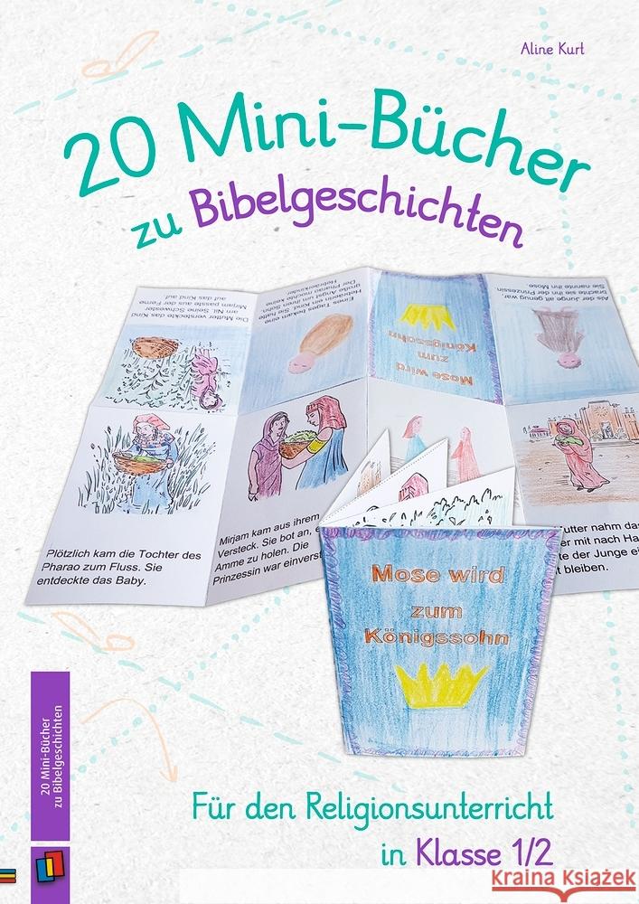 20 Mini-Bücher zu Bibelgeschichten Kurt, Aline 9783834642721 Verlag an der Ruhr - książka