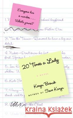 20 Times a Lady Karyn Bosnak 9780060828356 HarperCollins Publishers - książka