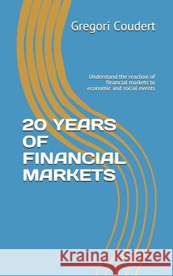 20 Years of Financial Markets: Understand the reaction of financial markets to economic and social events Gregori Coudert 9781071397701 Independently Published - książka