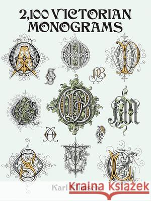 2100 Victorian Monograms Karl Klimsch 9780486283012 Dover Publications - książka