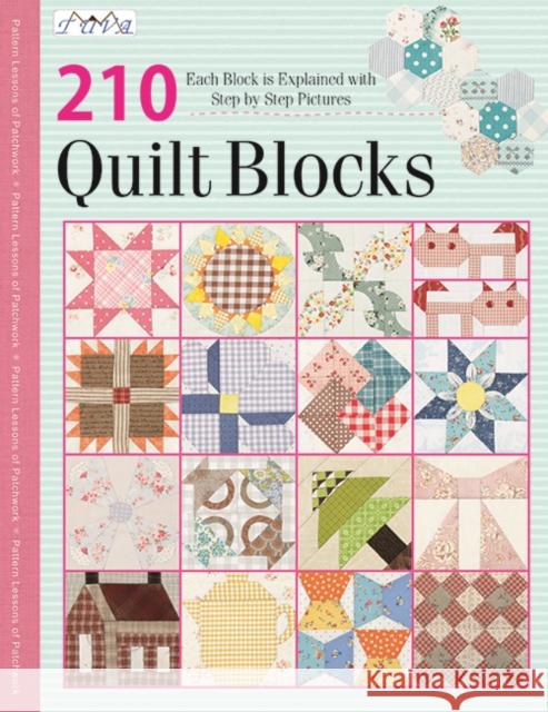210 Traditional Quilt Blocks: Each Block is Explained with Step-by-Step Pictures Tuva Publishing 9786057834232 Tuva Publishing - książka
