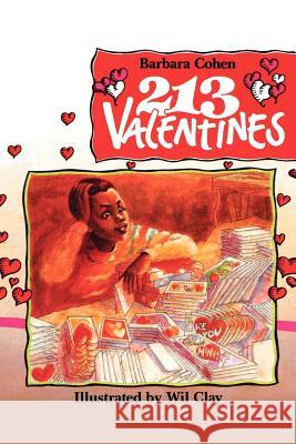 213 Valentines Barbara Cohen Wil Clay 9780805026276 Redfeather Books - książka