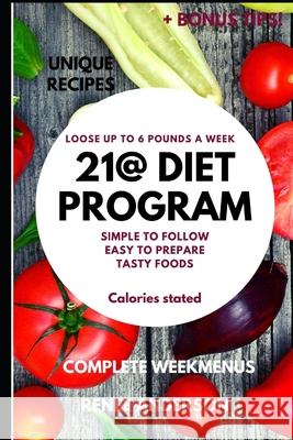 21@ Diet Program Renee Anderson 9781657481510 Independently Published - książka