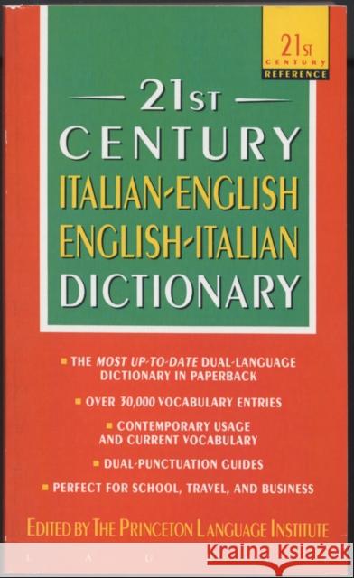 21st Century Italian-English/English-Italian Dictionary The Philip Lief Group 9780440220909 Laurel Press - książka