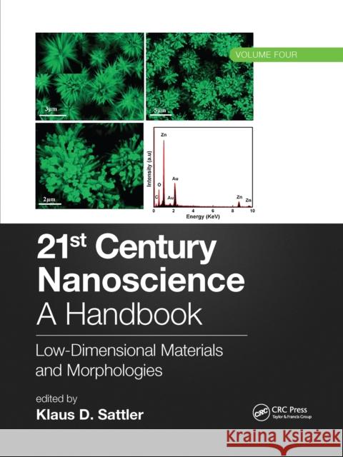 21st Century Nanoscience - A Handbook: Low-Dimensional Materials and Morphologies (Volume Four) Klaus D. Sattler 9781032335902 CRC Press - książka