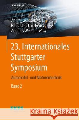 23. Internationales Stuttgarter Symposium  9783658422356 Springer Vieweg - książka