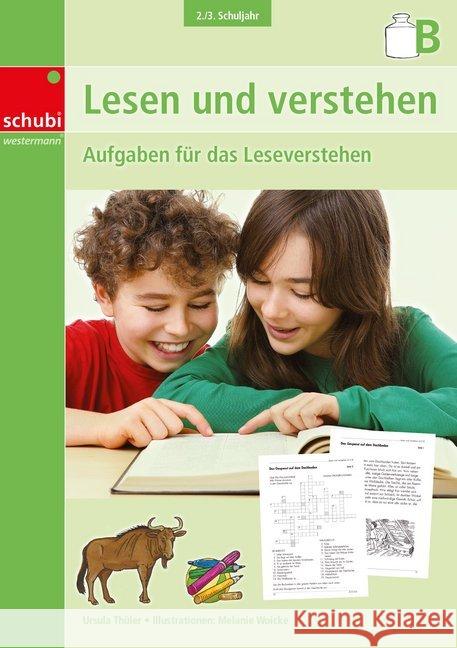 2./3. Schuljahr B (schwieriger) Thüler, Ursula Woicke, Melanie  9783867232555 Schubi Lernmedien - książka