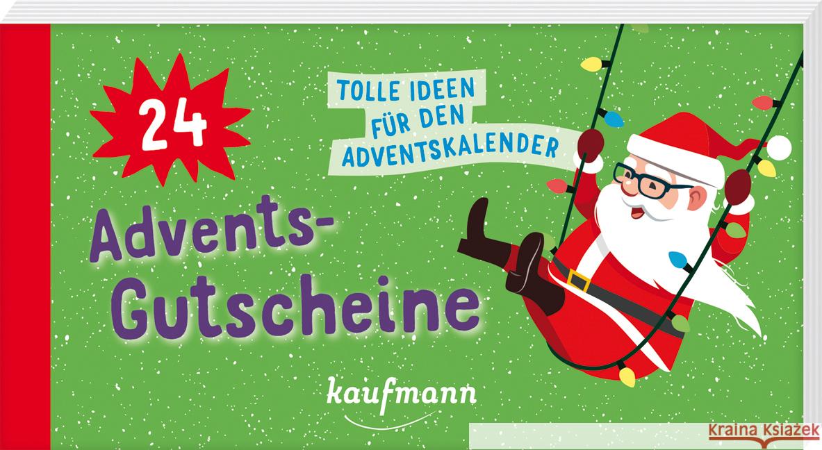 24 Advents-Gutscheine Lückel, Kristin 9783780616456 Kaufmann - książka