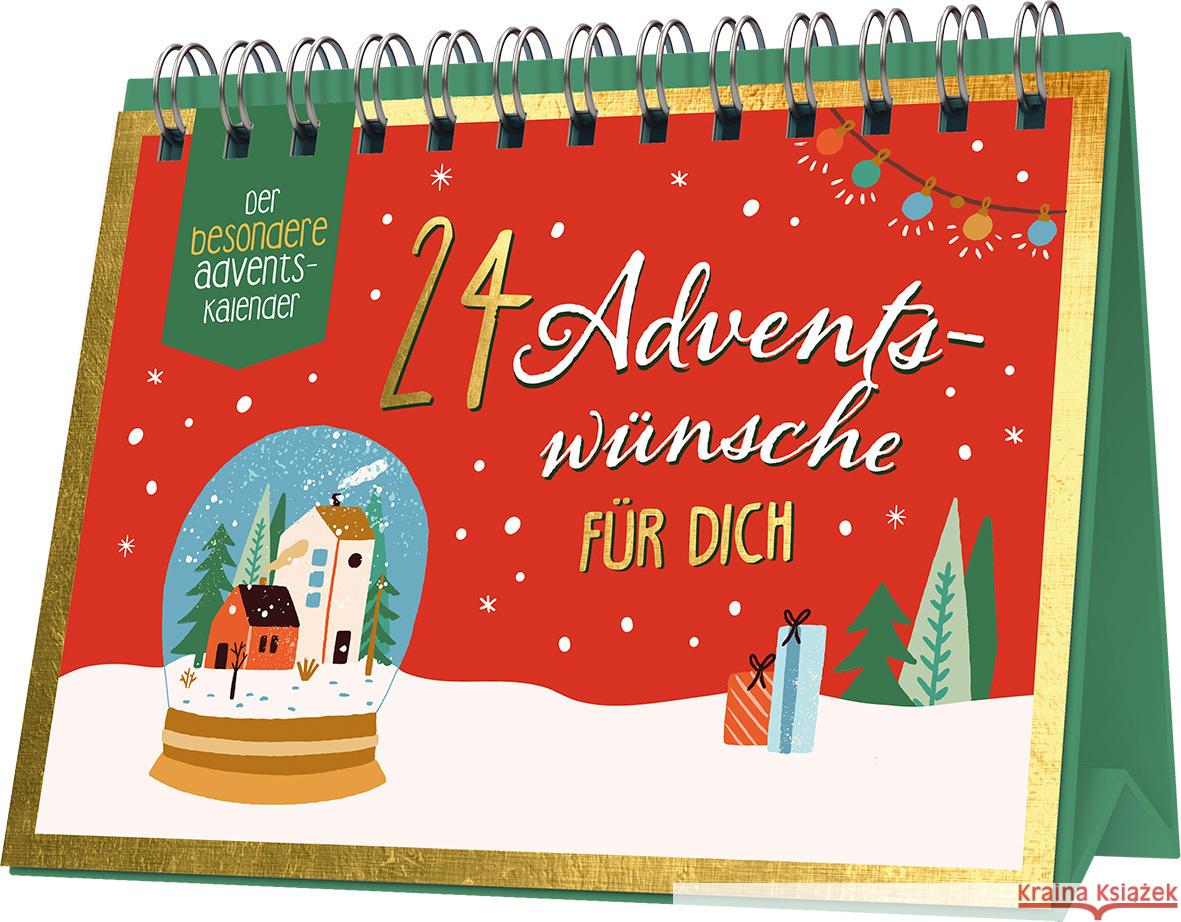 24 Adventswünsche für dich  9783625192763 Naumann & Göbel - książka