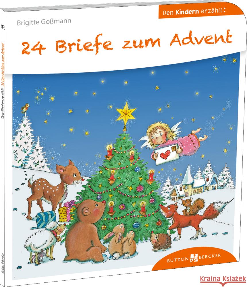 24 Briefe zum Advent Goßmann, Brigitte 9783766630568 Butzon & Bercker - książka