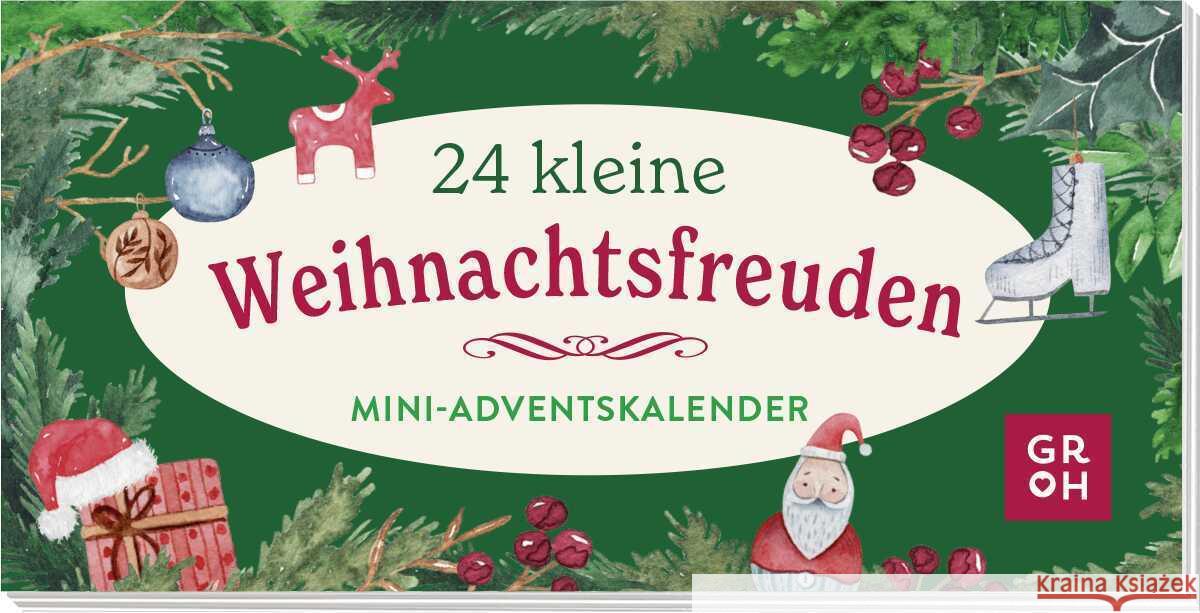 24 kleine Weihnachtsfreuden  9783848502387 Groh Verlag - książka