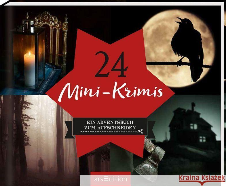 24 Mini-Krimis : Ein Adventsbuch zum Aufschneiden  9783845826769 ars edition - książka