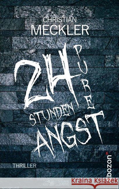 24 Stunden pure Angst Meckler, Christian 9783959636032 Ebozon Verlag - książka