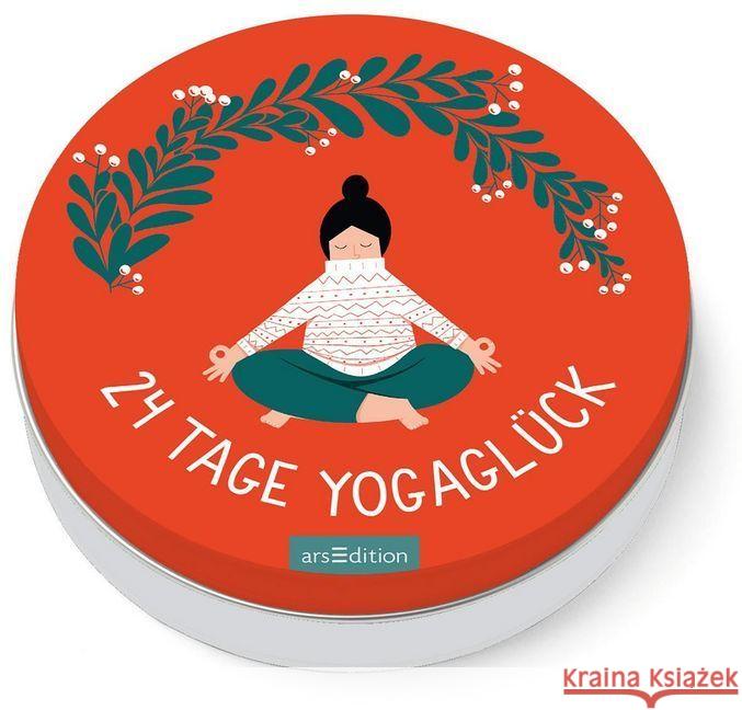 24 Tage Yogaglück  9783845835976 ars edition - książka