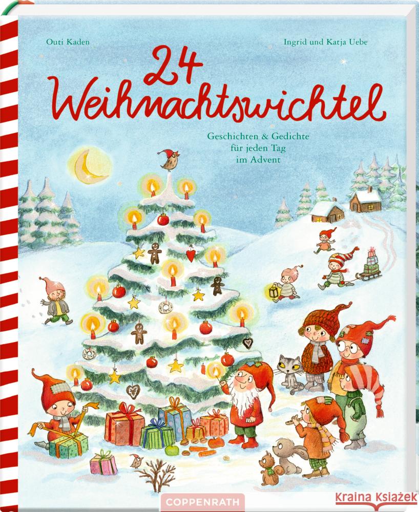 24 Weihnachtswichtel Uebe, Ingrid, Uebe, Katja 9783649630562 Coppenrath, Münster - książka