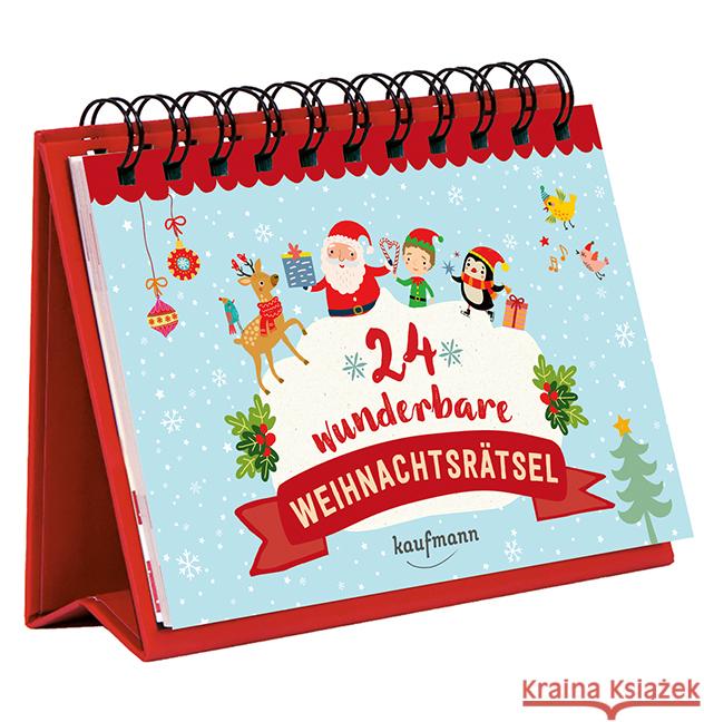 24 wunderbare Weihnachtsrätsel Wilhelm, Katharina 9783780613646 Kaufmann - książka