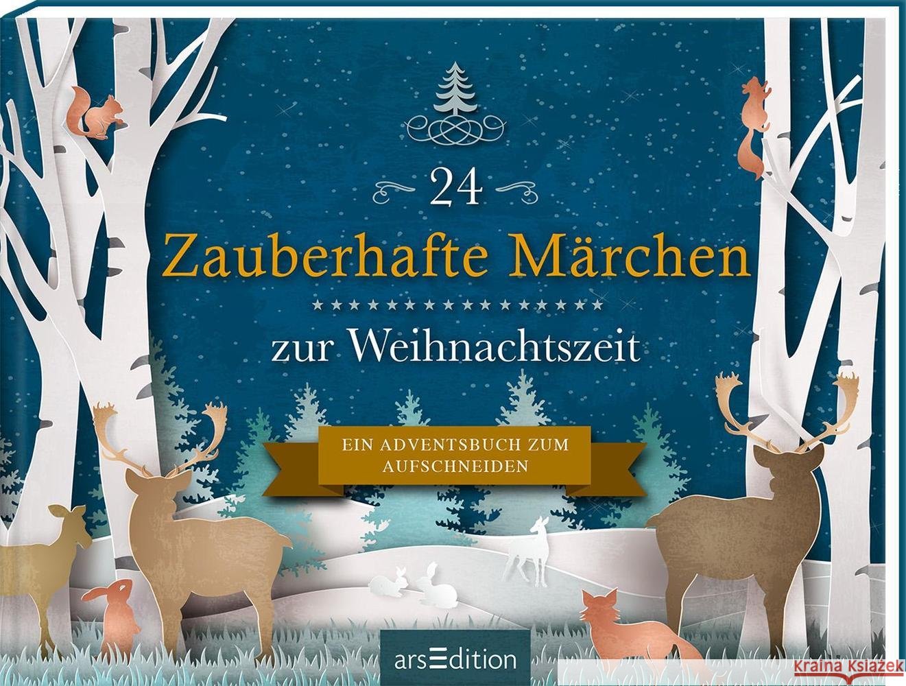24 Zauberhafte Märchen zur Weihnachtszeit  9783845842318 ars edition - książka